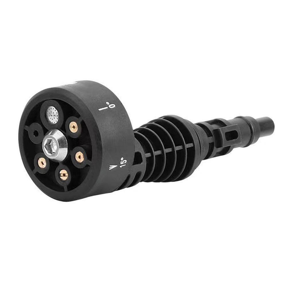 Duză reglabilă 6 în 1 pentru mașină de spălat fără fir de înaltă presiune de 1/4 inch, piese pentru pistol de apă, duză pentru furtun, accesorii pentru mașină din plastic