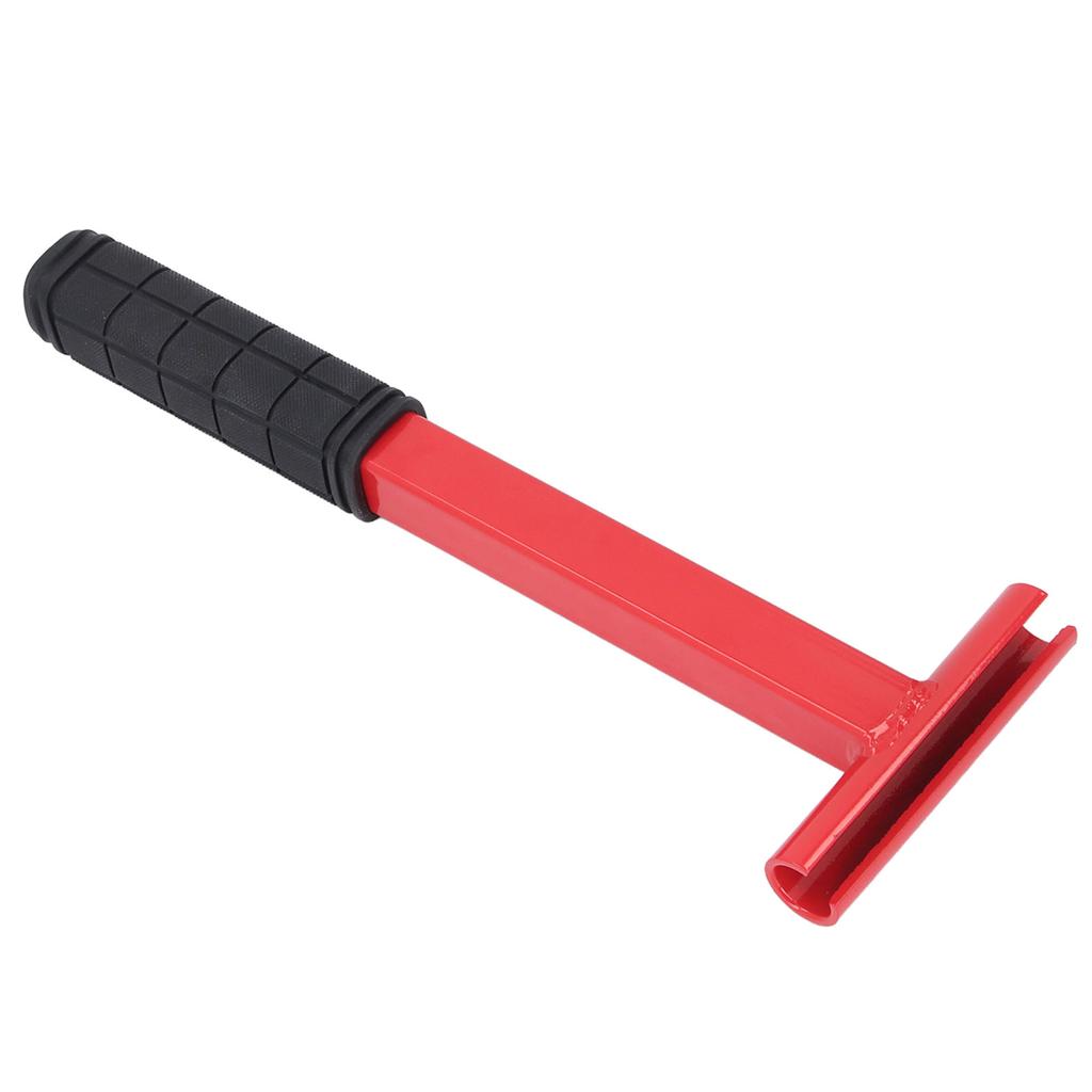 Hinge Adjustment Tool Commercial Door 0.134 Gauge Bender Wrench Carbon Steel with Rubber Long Handle