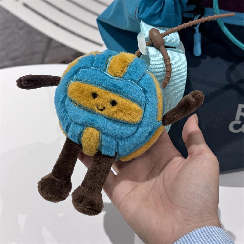 Kawaii Sports Ball Plush Keychain Coin Purse Football Basketball Tennis Baseball Stuffed Toy Cute Bag Decor Birthday Gifts Girl