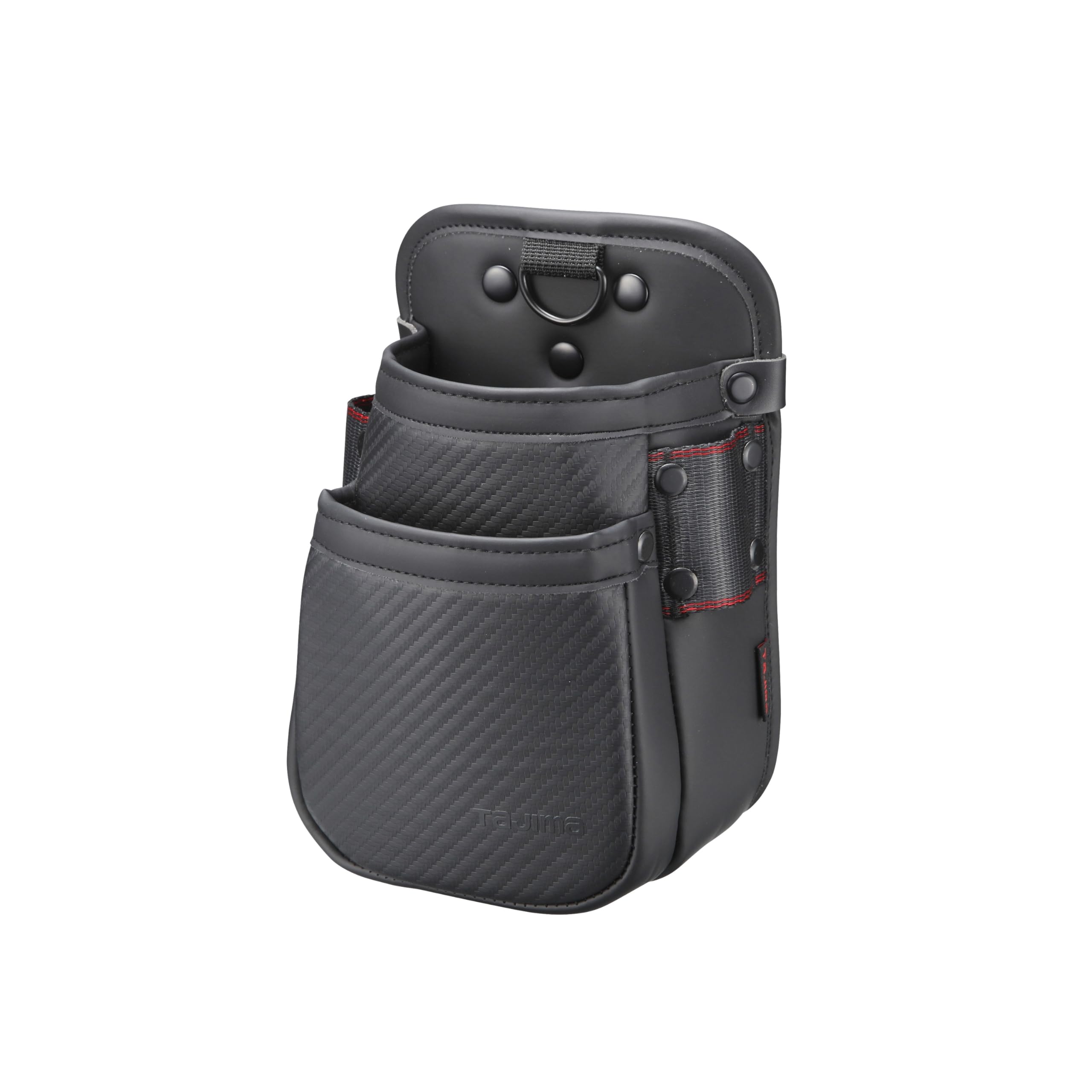 

Tajima Safe System Safe Waist Pouch SS Safe waist pouch perfect for construction management Made of supple synthetic Z, 2-Tier (SFKBZ-2SS) - Compact, чорний