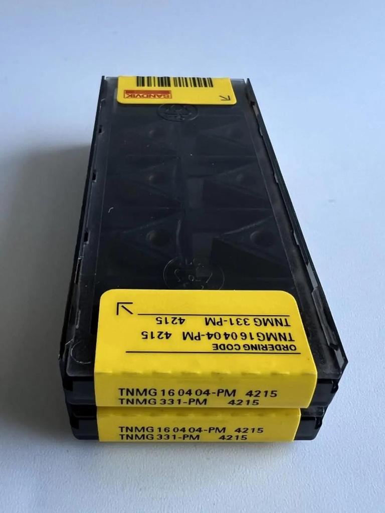 Original Sandvik / TNMG160404-PM 4215 /Carbide CNC Blade 10 PCS