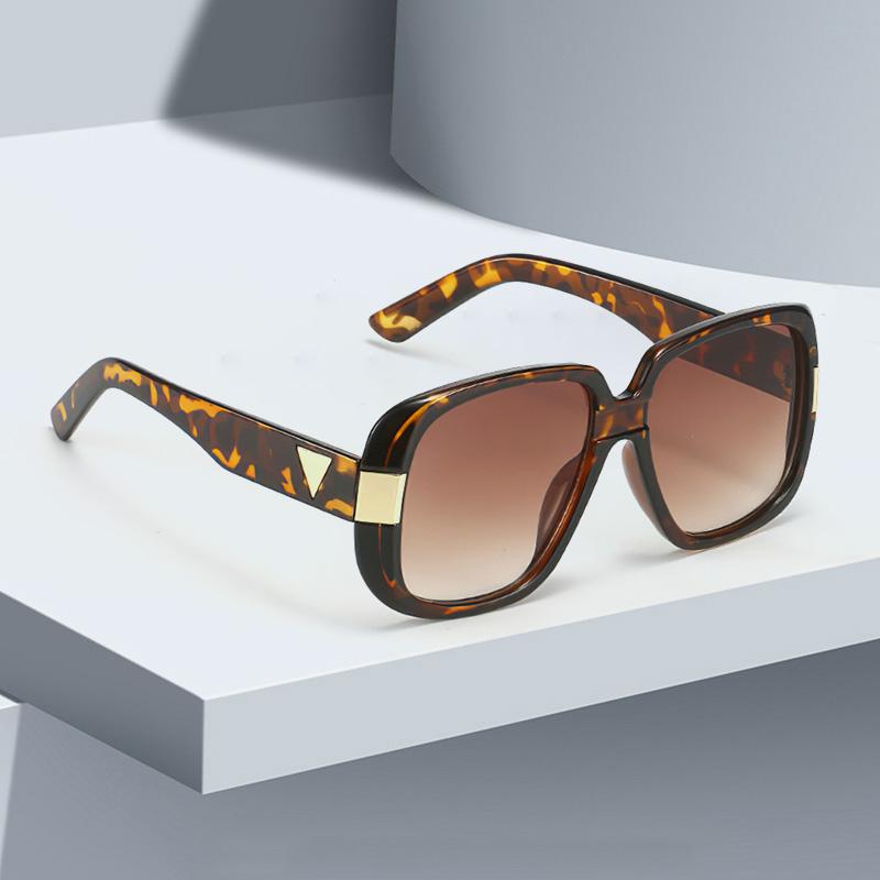 Retro Square Frame Sunglasses For Women Artistic Youth Accessories Daily Commuting Versatile Trendy Women'S Glasses