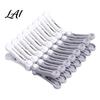Non Marking Underwear Hangers 16PCS Plastic Clothes Pins Compact Non-Slip No-Trace Laundry Clips Spring Rust Proof Towel Fasteners Loaded Clips for