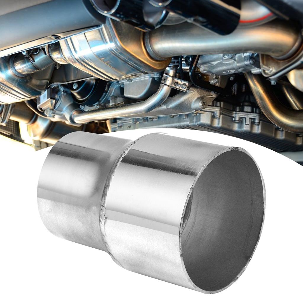 2.5in?3in Exhaust Tip Adapter Reducer Aluminium Alloy Wear and Corrosion Resistant Universal