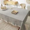 Rectangle Plaid Pattern Tablecloth Dust-proof Furniture Cover Household Garden Picnic Mat  Desk