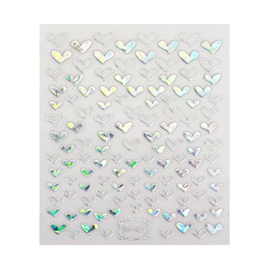 Nail Art Patch Removable DIY Strong Stickiness Delicate Valentines Day Lover Cute Slider Supplies