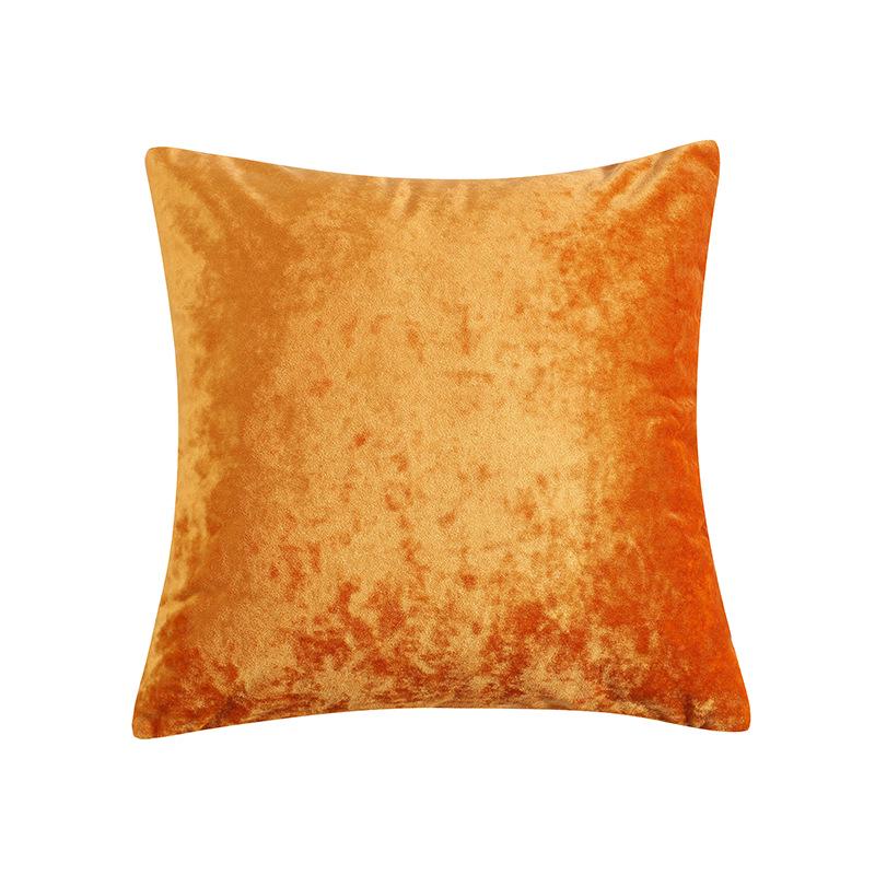 Golden Velvet Nordic Style Thickened Cushion Cover – Italian Light Luxury Home Decor