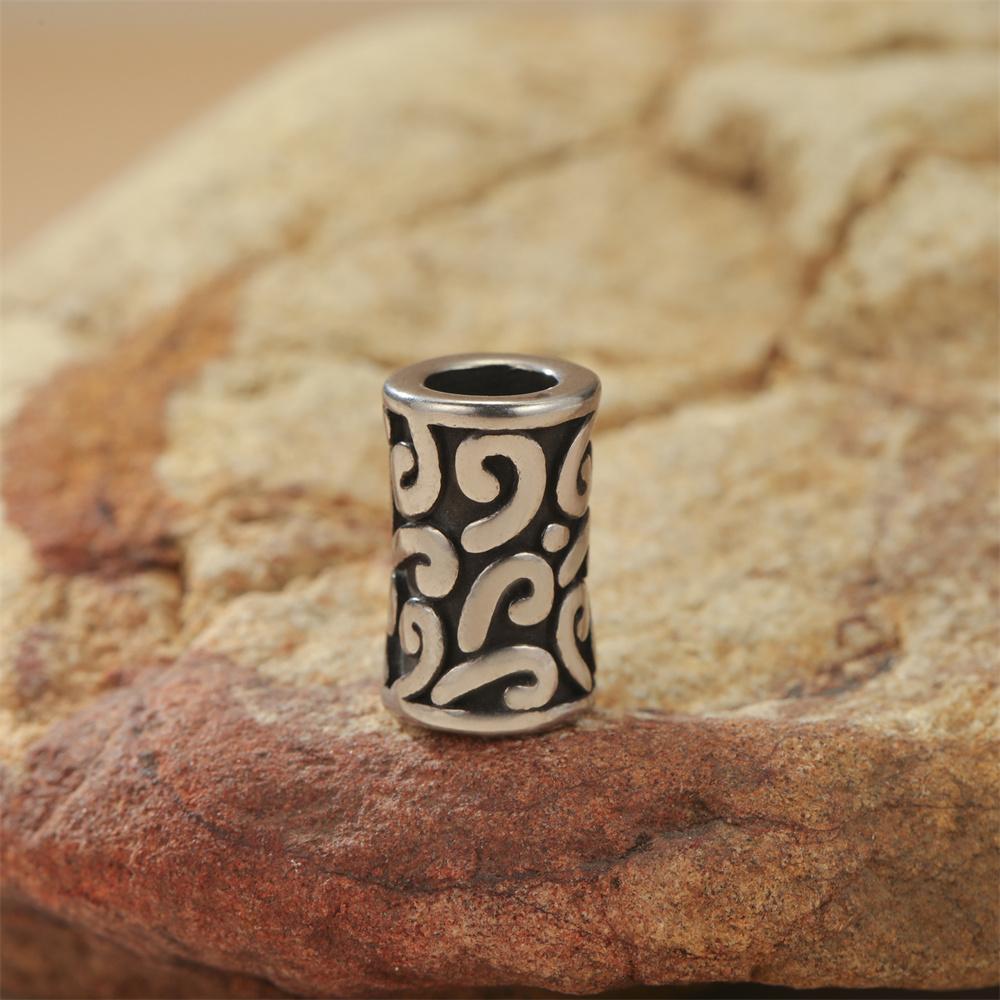 My Shape 5pcs Vintage Stainless Steel Charms for Bracelets Linking Pendants Connector Bead Charm for DIY Jewelry Making Dropship