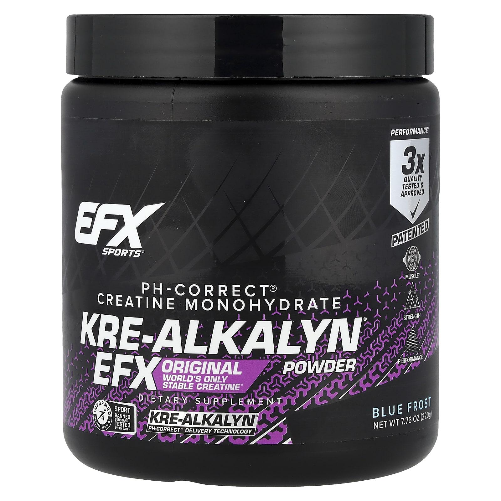 

Kre-Alkalyn Efx Powder, Blue Frost, 220G(7.76Oz)