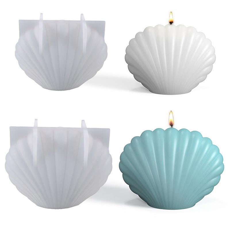 Shell Candle Mould Diy Plaster Craft Home Decor Craft Handmade Making Supplies