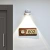 Rotate LED Wall lamp Motion Sensor Night lights For Children Bedroom Decoration Hallway Stairs WC Bedside Bedroom Lamp