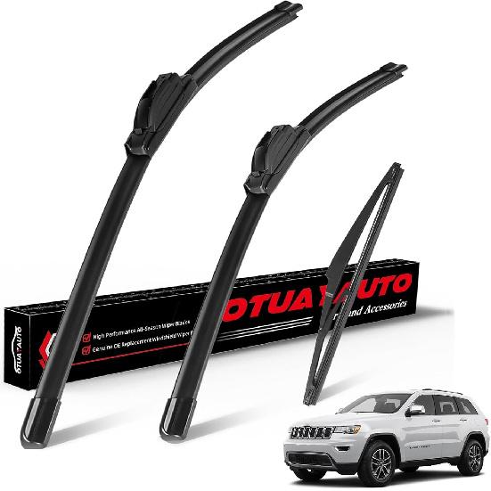 OTUAYAUTO 22"+22" Windshield Wiper Blades Replacement for Chevrolet Silverado 1500 2500 3500 1999-2006 2019-2024 Front Window Wiper Fit Factory