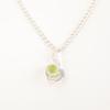 Natürlicher Peridot Edelstein 925 Sterling Silber Boho Schmuck Anhänger 1" Mit Kette CP-24-11