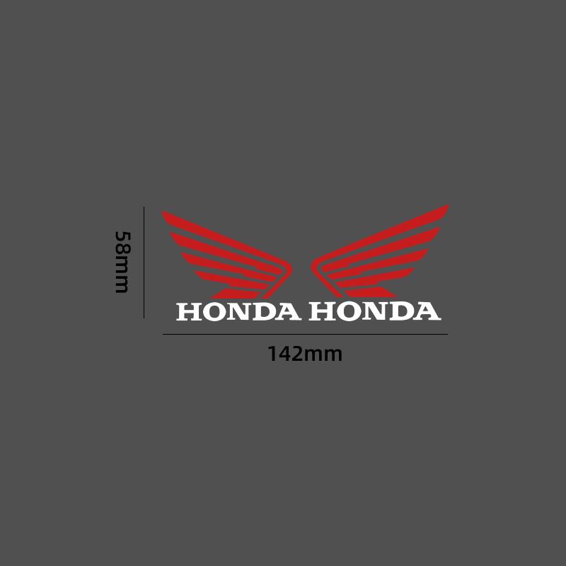 AAADL1 New Motorcycle Side Wings Sticker Car Styling 3D Decal for HONDA Motorcycle Stickers Car Decoration