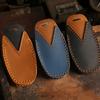 Leather Car Remote Key Cover Case Holder Shell Bag Fob Keyring Chain For Hongqi New H5 H6 EH7 H9 HS3 HS5 HS7 PHEV E-HS9 HQ9 2025