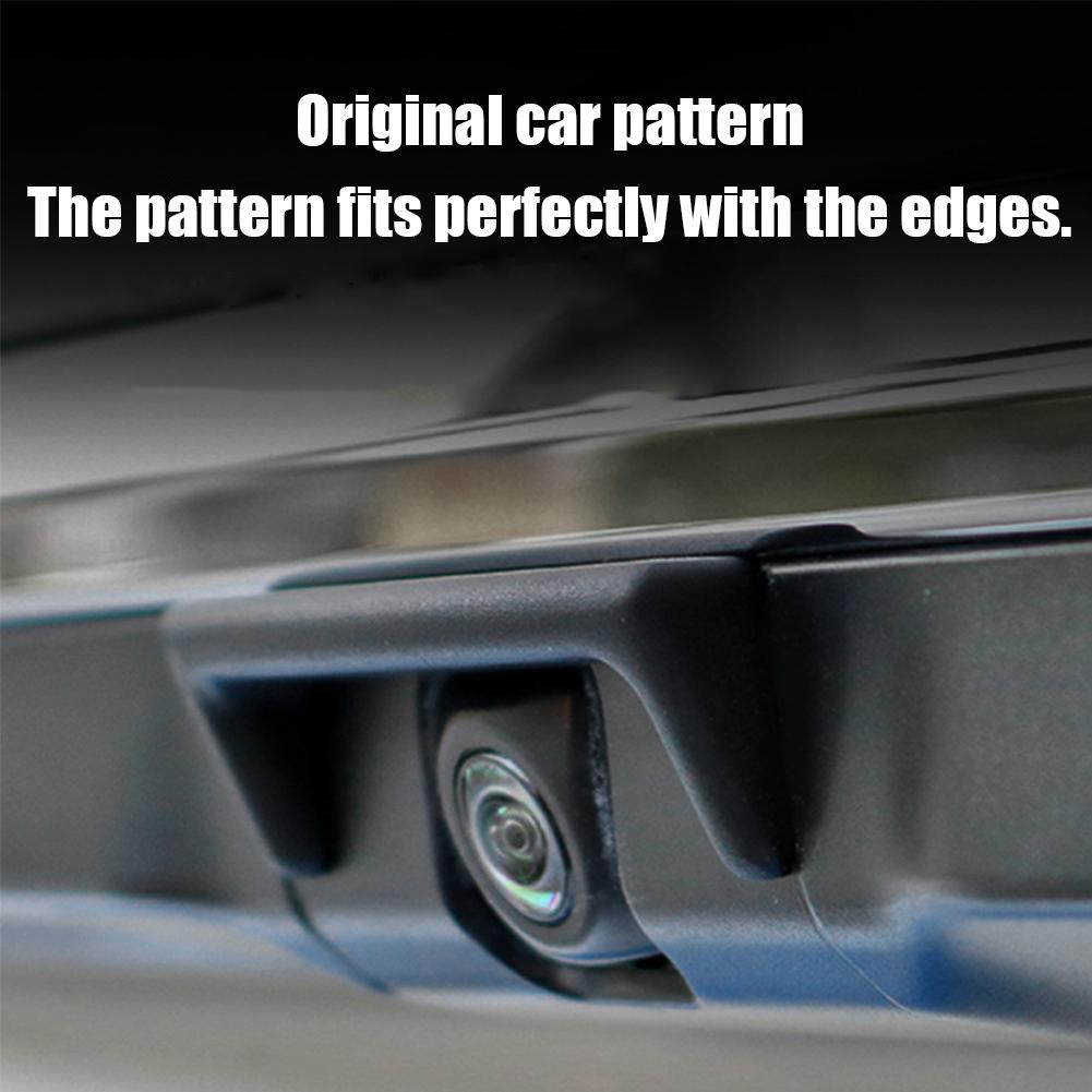 Car Rear Camera Rain Shield with Strong Adhesive Automobile Anti Rain Cover ABS Car Rear View Backup Camera Splash Guard
