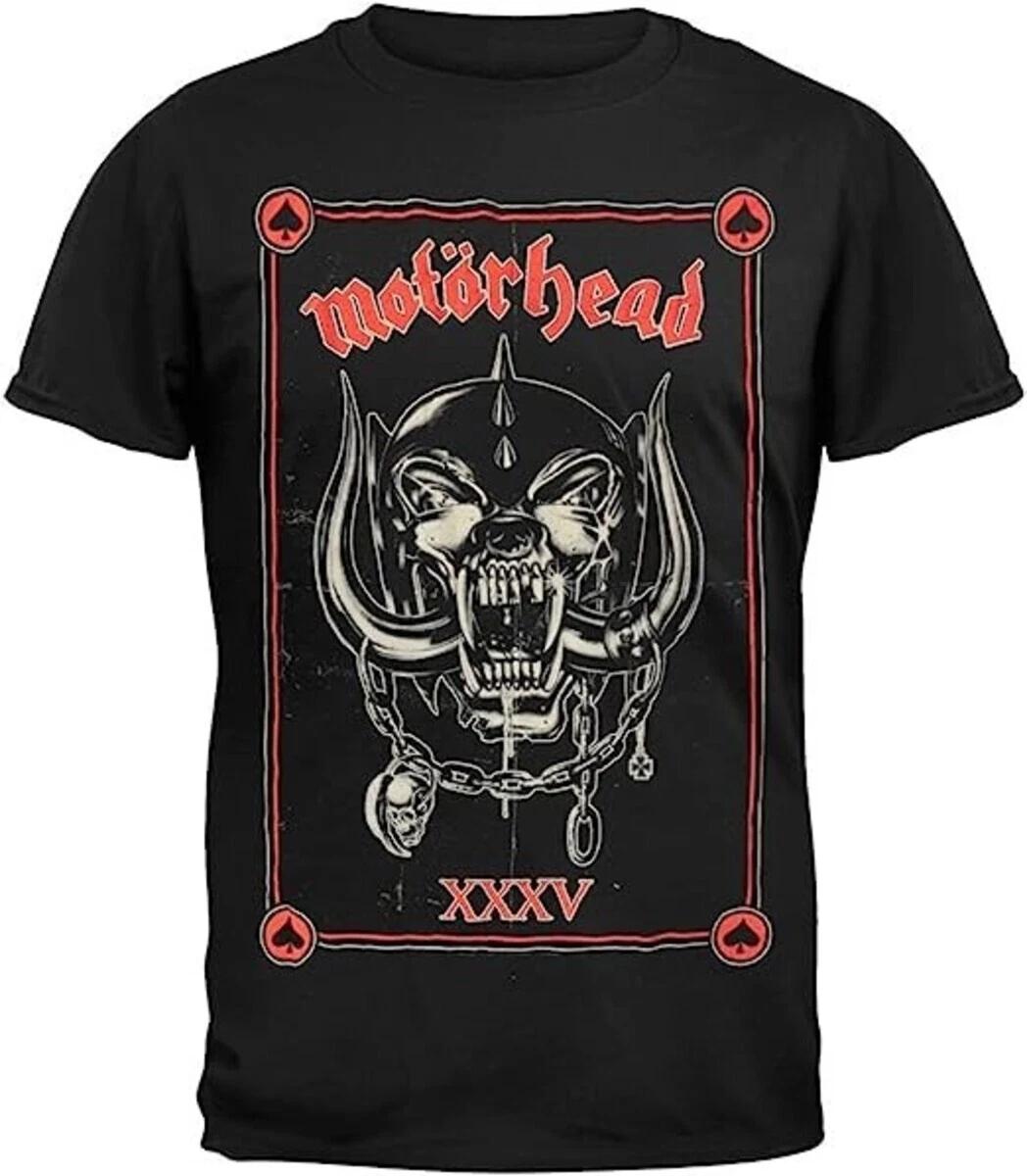 MOTORHEAD cd lgo PROPAGANDA POSTER Official SHIRT XL New OOP overkill ace spades L