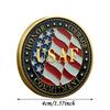 Moneta pamiątkowa myśliwca F-35 Medal pamiątkowy Moneta pamiątkowa Wyroby metalowe Kolekcja emblematów Monety