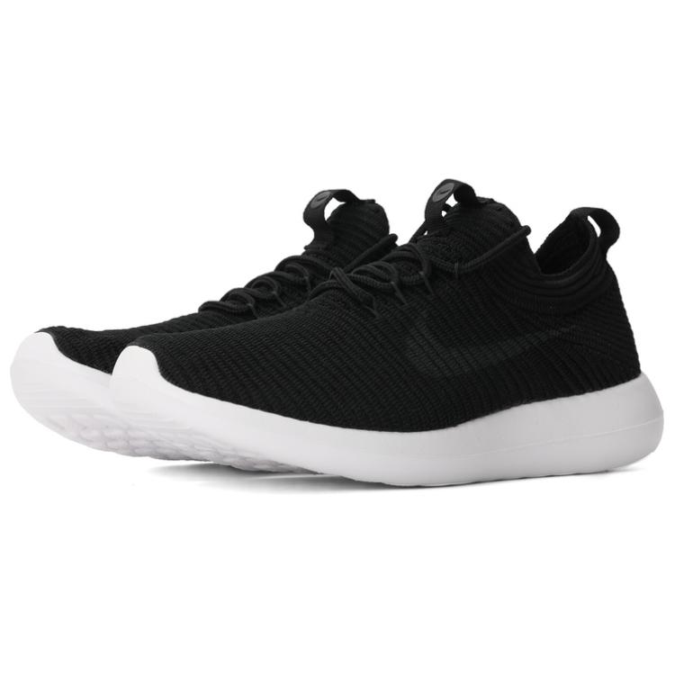 Nike  Roshe Two Flyknit V2 Women Sneakers Black Anthracite-Black-White 917688-001