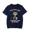 I Don’t Rise & Shine Graphic T Shirts Funny Cat Tshirt Black Tops Clothing Fashion Harajuku T-shirts WoBrand T-shirt