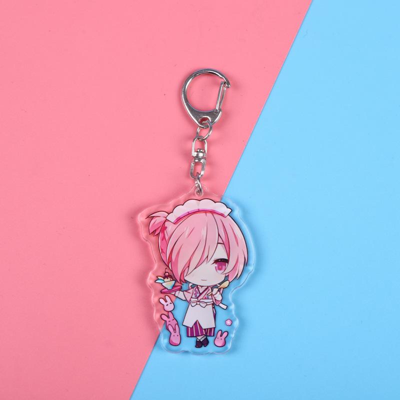 Toilet-bound Hanako-kun Keychain: Mitsuba Backpack Charm & Nene Acrylic Pendant