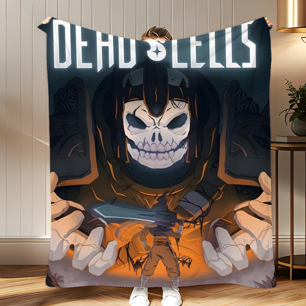 

popular game Dead Cells Throw Soft Coral Fleece Blanket 310gsm Fluffy Warm Throw for Sofa Bed Couch Bedroom Decor 75x100cm