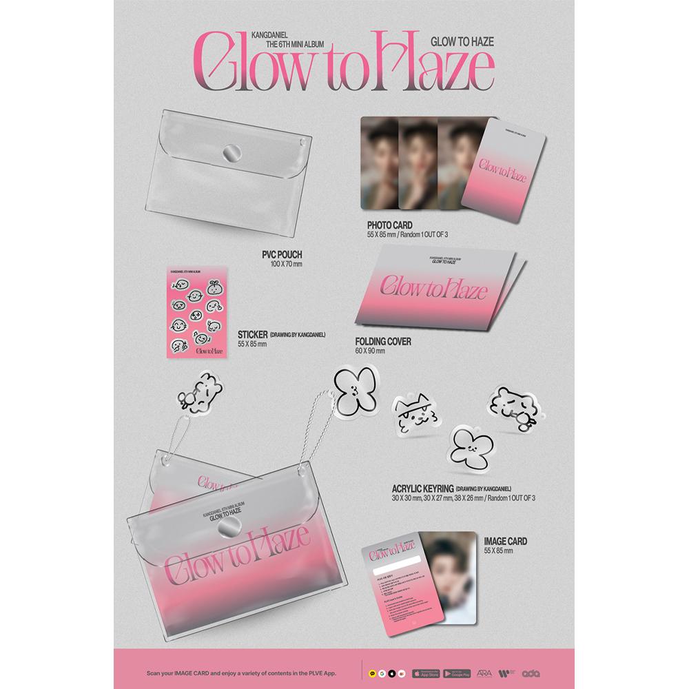 KANG DANIEL Glühen zu Dunst (PVC-Beutel Ver.)