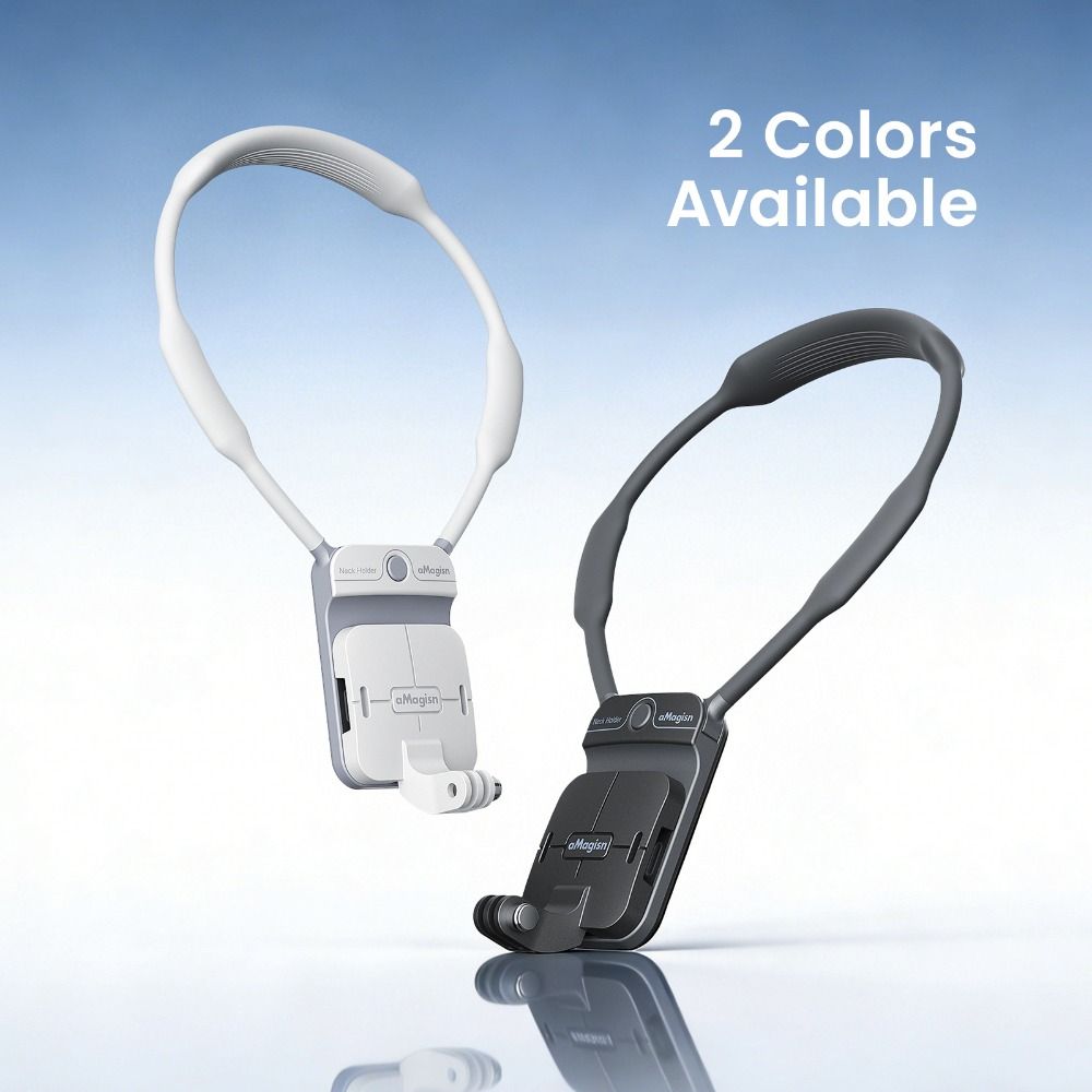 Magnetic Neck Mount Camera POV Mount for Insta360/DJI Osmo/GoPro Action Camera Accessories