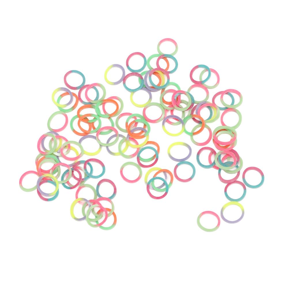 500pcs Orthodontic Rubber Bands Lightweight Portable Stretchy Dental Elastic Bands for Braces 7.9mm