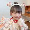 Korean Style Cartoon Plush Headband Non-slip Plush Hairband Kawaii Bear Plush Headband  Girl