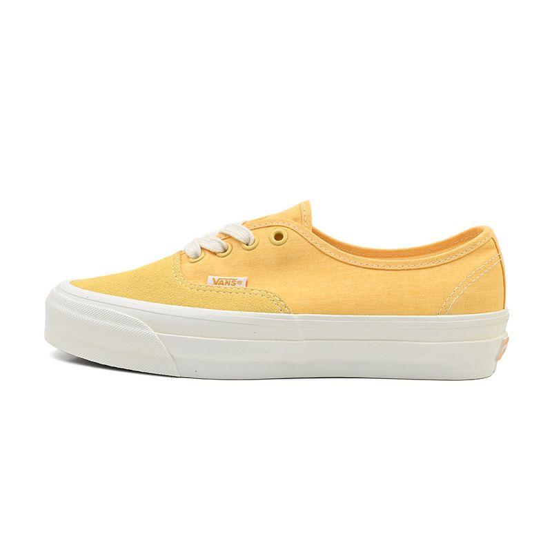Vans Mte Authentic Reissue 44 Comfortable Versatile Low Top Skate Shoes Unisex Sneakers Yellow VN000CT7YLW
