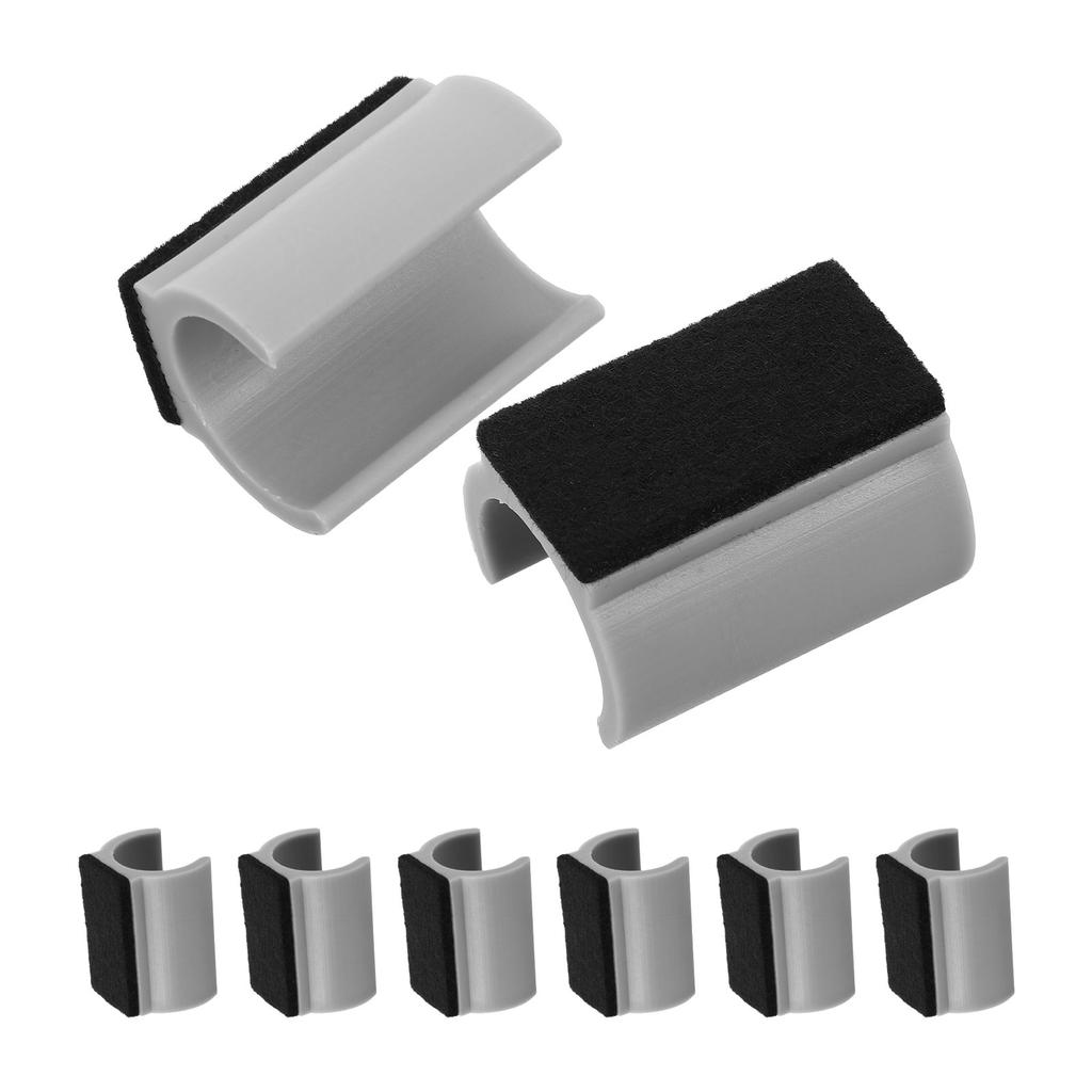 8Pcs Wool Felt Pad Chair Leg Protectors U Shaped Anti Scratch Floor Covers for Hardwood Tile Floors Nonslip Quiet Furniture Caps