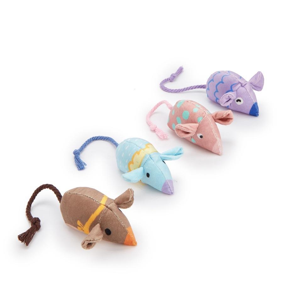 Simulation Plush Mouse Cat Toy With Catnip Bite Resistant