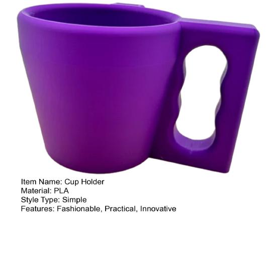 Ice Cream Pint Holder with Spoon Antifreeze Handle Reusable 3D Printed Ice Cream Pint Cozy Insulated Containers