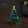 Travel Fidget Gadget 3D Printed Christmas Tree Toy, Lightweight Mini Desktop Ornament, Anxiety Relief Spinner Decompression Hand Toy for And