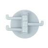 Universal Plastic Towel Hook 3-Split Rotating Holder Bathroom Door Back Hanger