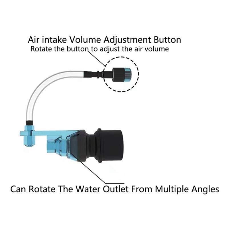 M-Modern-USB Powered Aquarium Filter With Water Pump Electric For Fish Tank Air Pump Skimmer Biochemical Sponge Bio Filter 100A