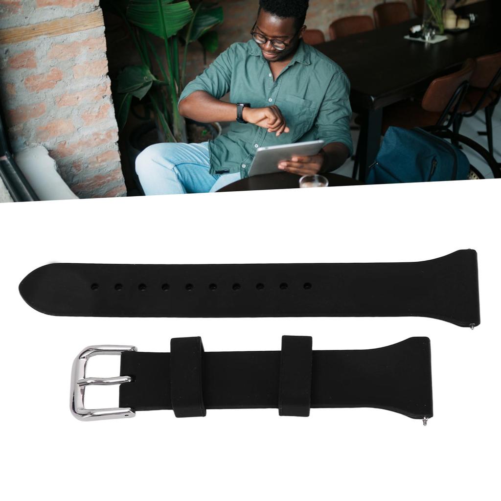 Ersatz-Sportuhrarmband für GTS 4 Schnellverschluss Silikon-Uhrenarmband für 20 mm breite Anstöße Uhr