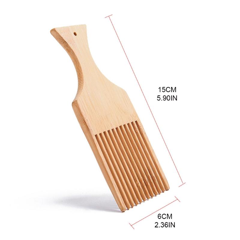 Holzbartkamm Holzhaarkamm Bartkamm Holzhaarkämme Langzahnige Entwirrkämme für Damen Herren