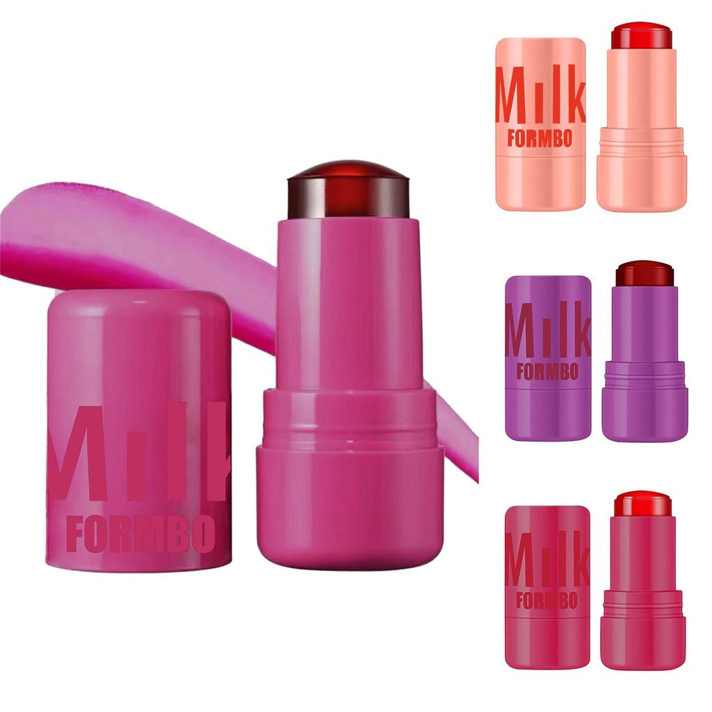 Blush alla gelatina di latte, blush alla tinta alla gelatina di Milk Makeup, tinta alla gelatina d'acqua Milk Coolings da 0,18 once, tinta alla gelatina d'acqua in stick trasparente per labbra e guance
