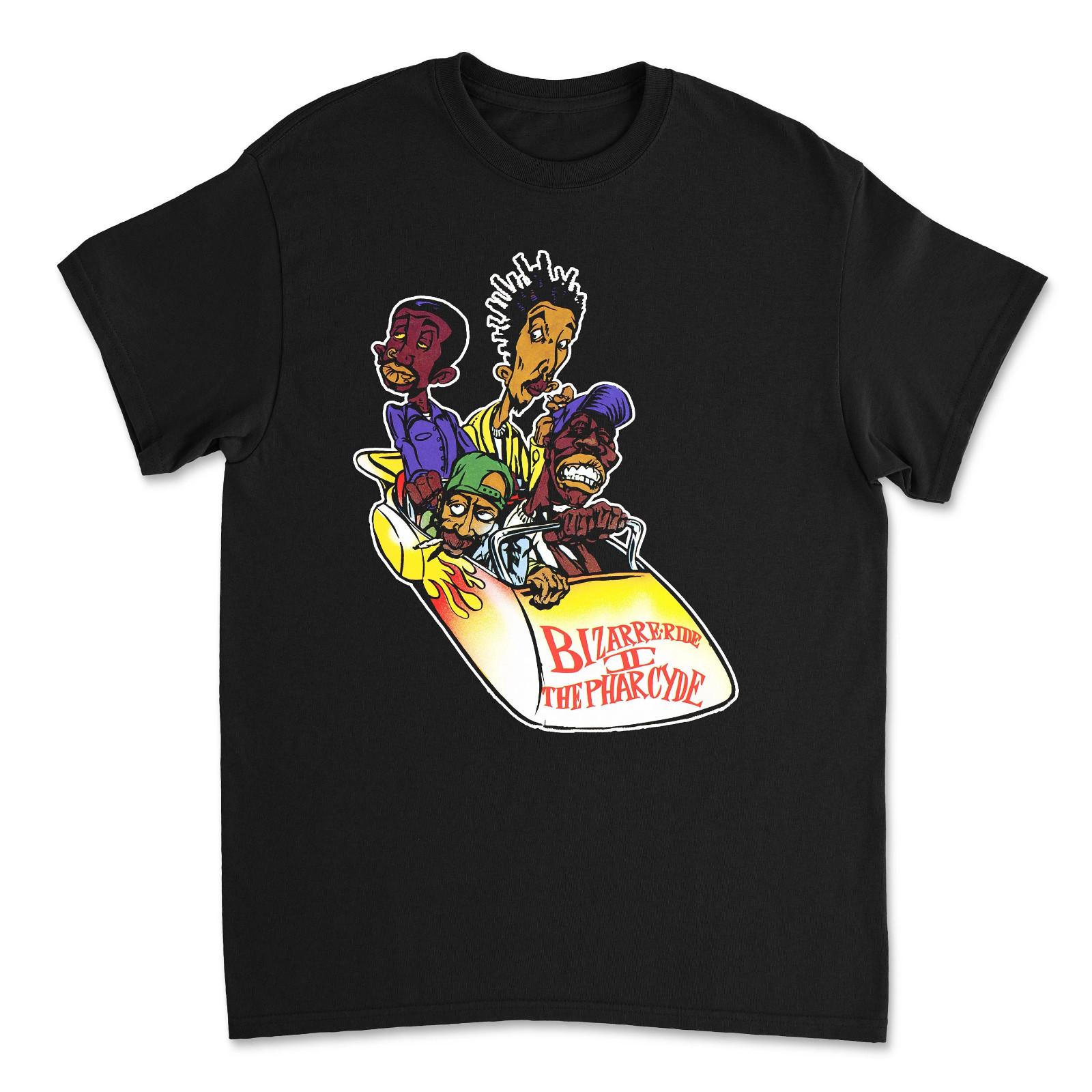 Vtg Bizarre Ride II the Pharcyde Cotton Black All Size Unisex Shirt CM758 XXXXL