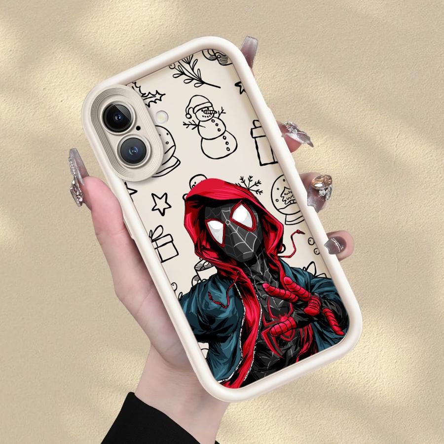 Мягкий чехол для телефона для iPhone 15 16 14 Plus XS Max XR 13 12 11 Pro Max 16e 17 Air Marvel Sipiderman Gwen iPhone 15