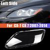 1 Paar Links+Rechts für Mazda CX-7 CX 7 2007-2014 Auto Scheinwerferglas Abdeckung Scheinwerfer Lampenschirm Frontlicht Schale Abdeckung