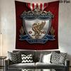 Liverpool Football Club Crest Tapestry Wallmounted Fashion Print Background Wall Hanging Cloth Background Cloth Atmospheric Background Cloth