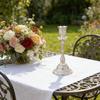 Elegant European Engraved Pattern Taper Candle Holders Antique Metal Candlestick Candelabra For Table Centerpieces
