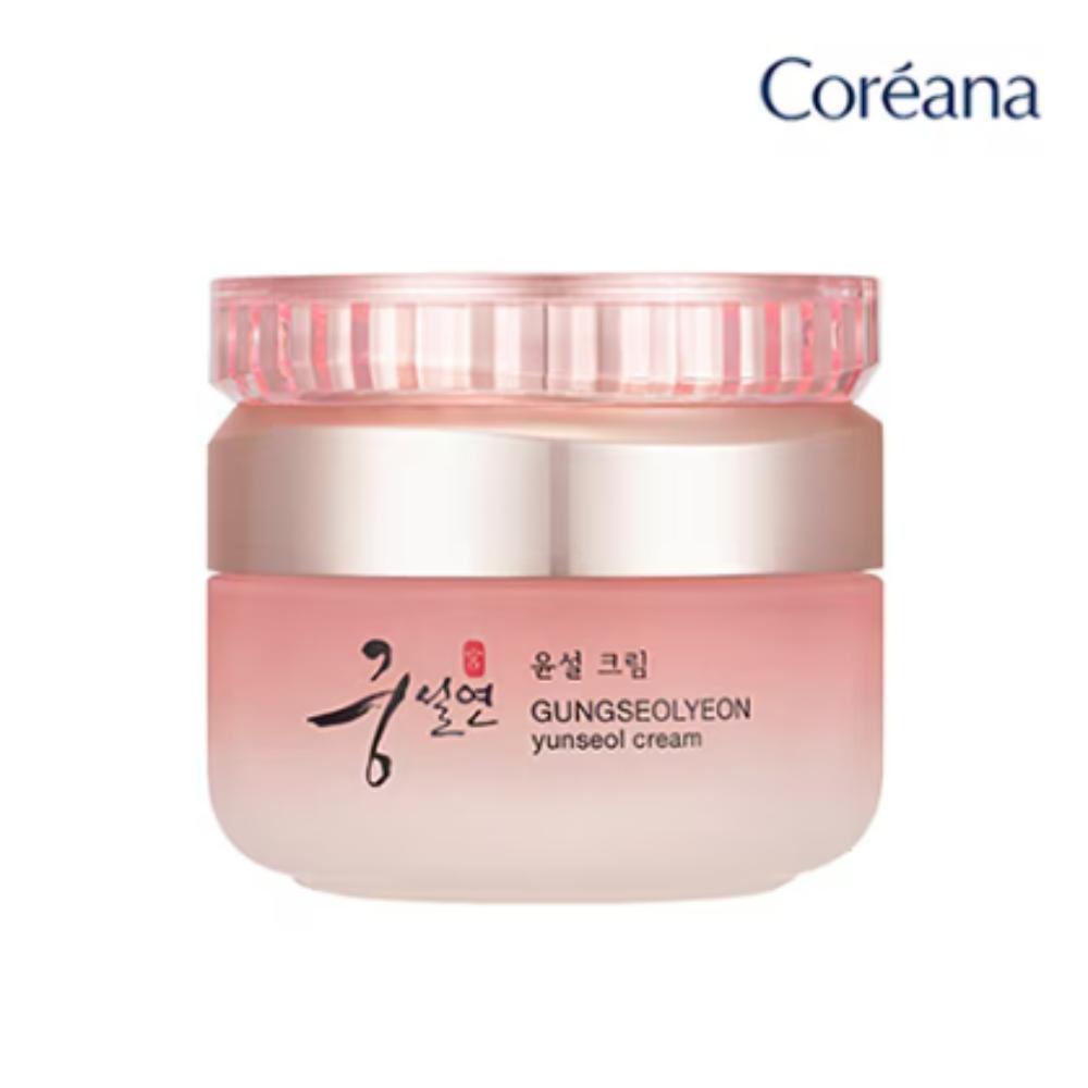 Coreana / Крем Gungseolyeon Yunseol / 50 г / Традиционный питательный восточный крем / Сделано в Корее