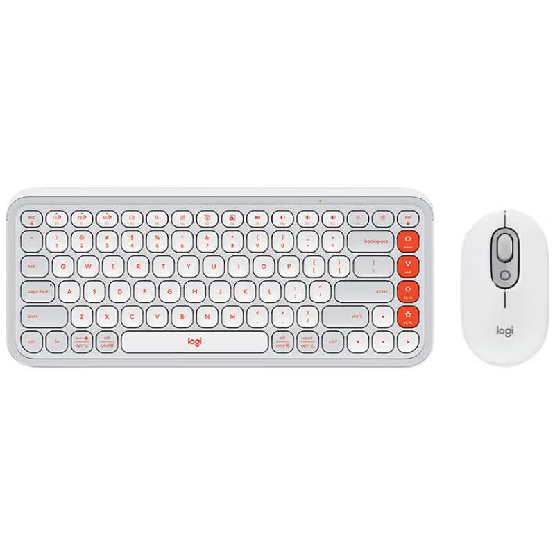 Logitech POP ICON KEYS Wireless Bluetooth Keyboard & Mouse Set