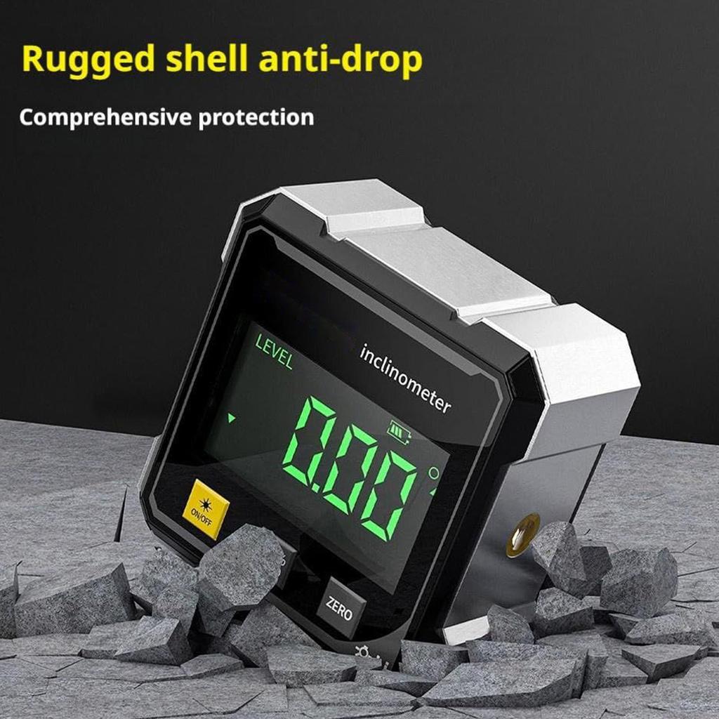 Digital Angle Gauge Magnetic Protractor Inclinometer Level Angle Finder Angle Cube Level Box With Magnet Slopes Measure