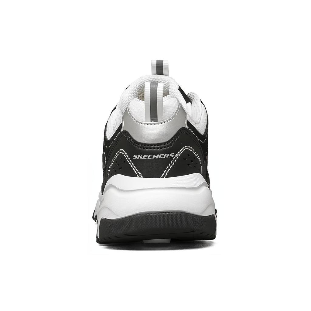 Skechers I Conik Cushioning Breathable Low top Running Shoes Women's Black White 8730041-BKW