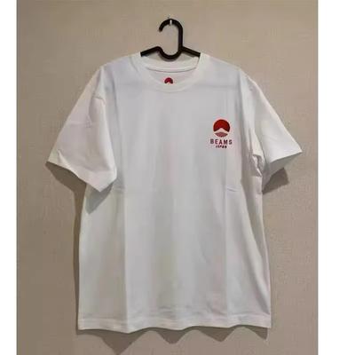 Japanese 2025 Mount Fuji Small Logo Taiwan Limited Edition Printed Trend Brand Loose Large Men's Semi-Retail Cotton T-Shirt Top